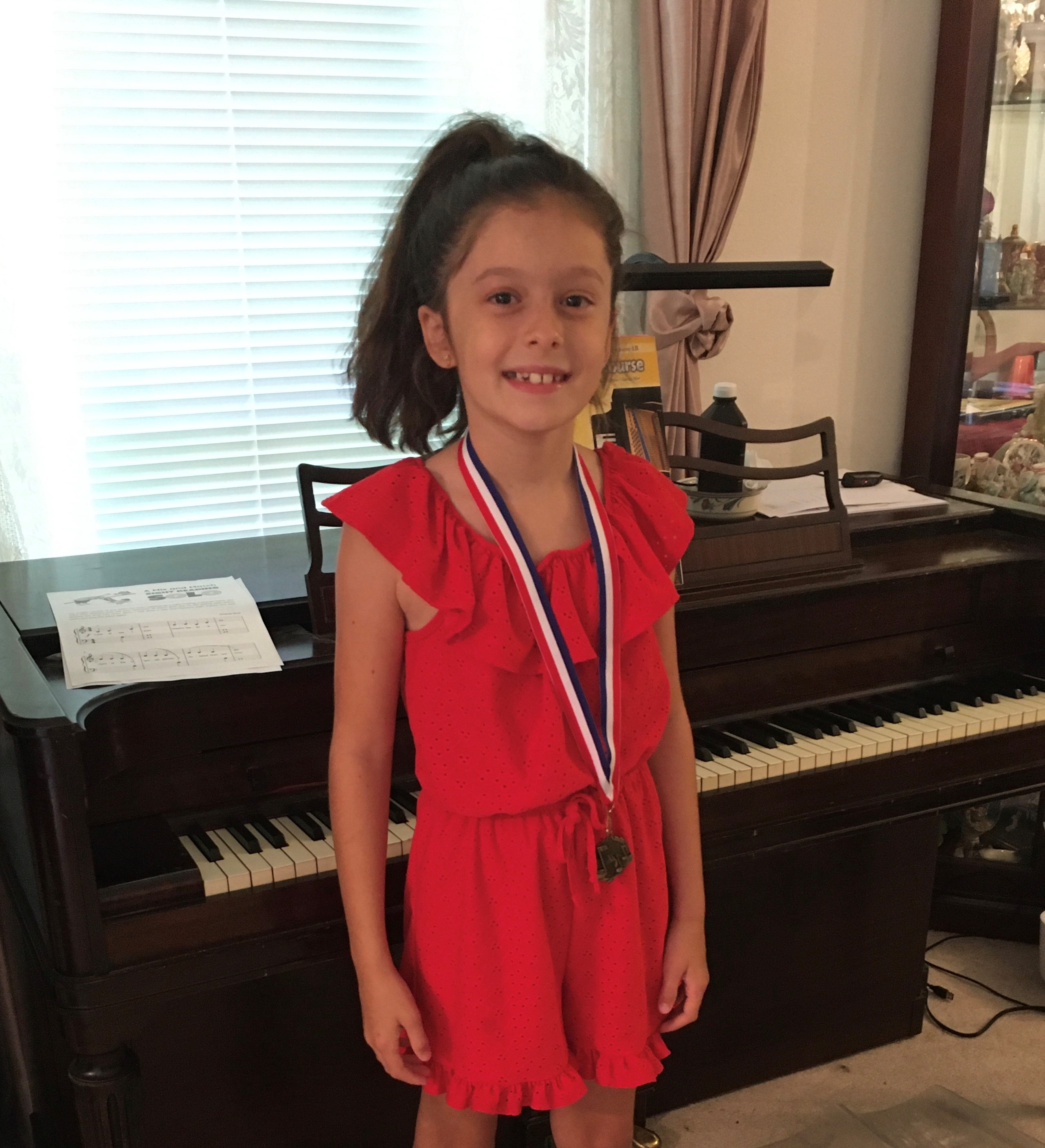 Dallas Piano Academy Olympic Practice Challenge Winner