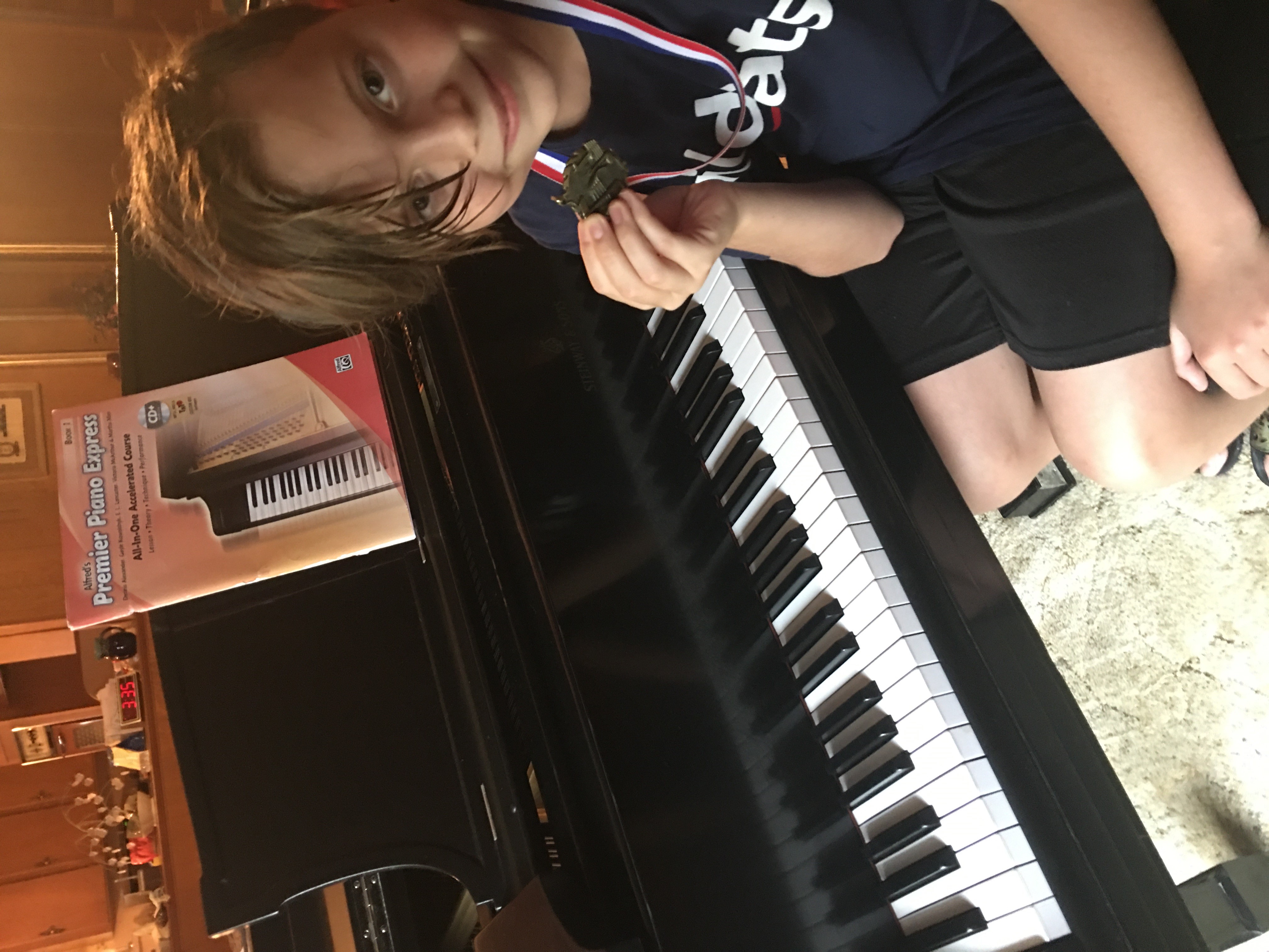 Dallas Piano Academy Olympic Practice Challenge Winner