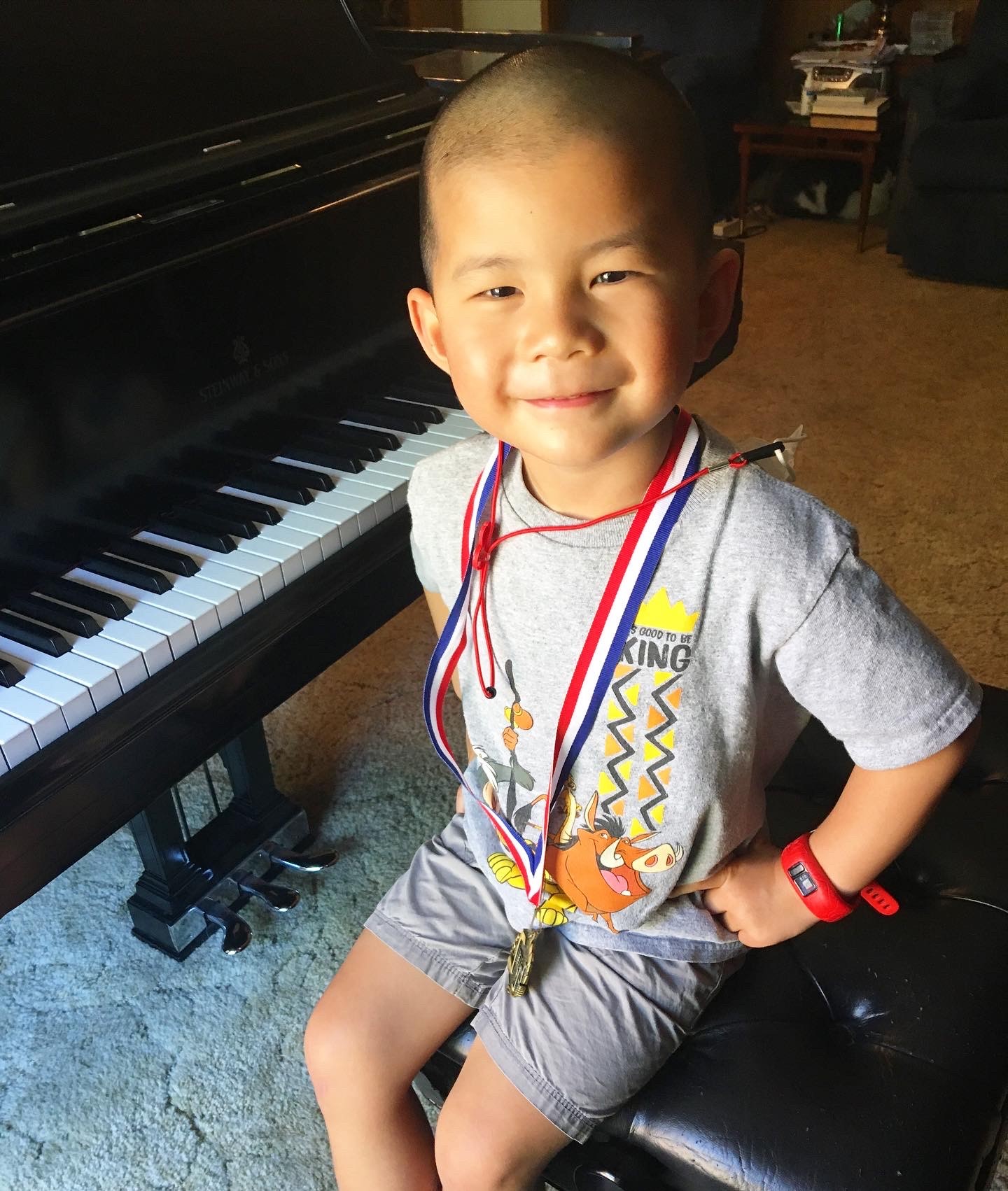 Dallas Piano Academy Olympic Practice Challenge Winner