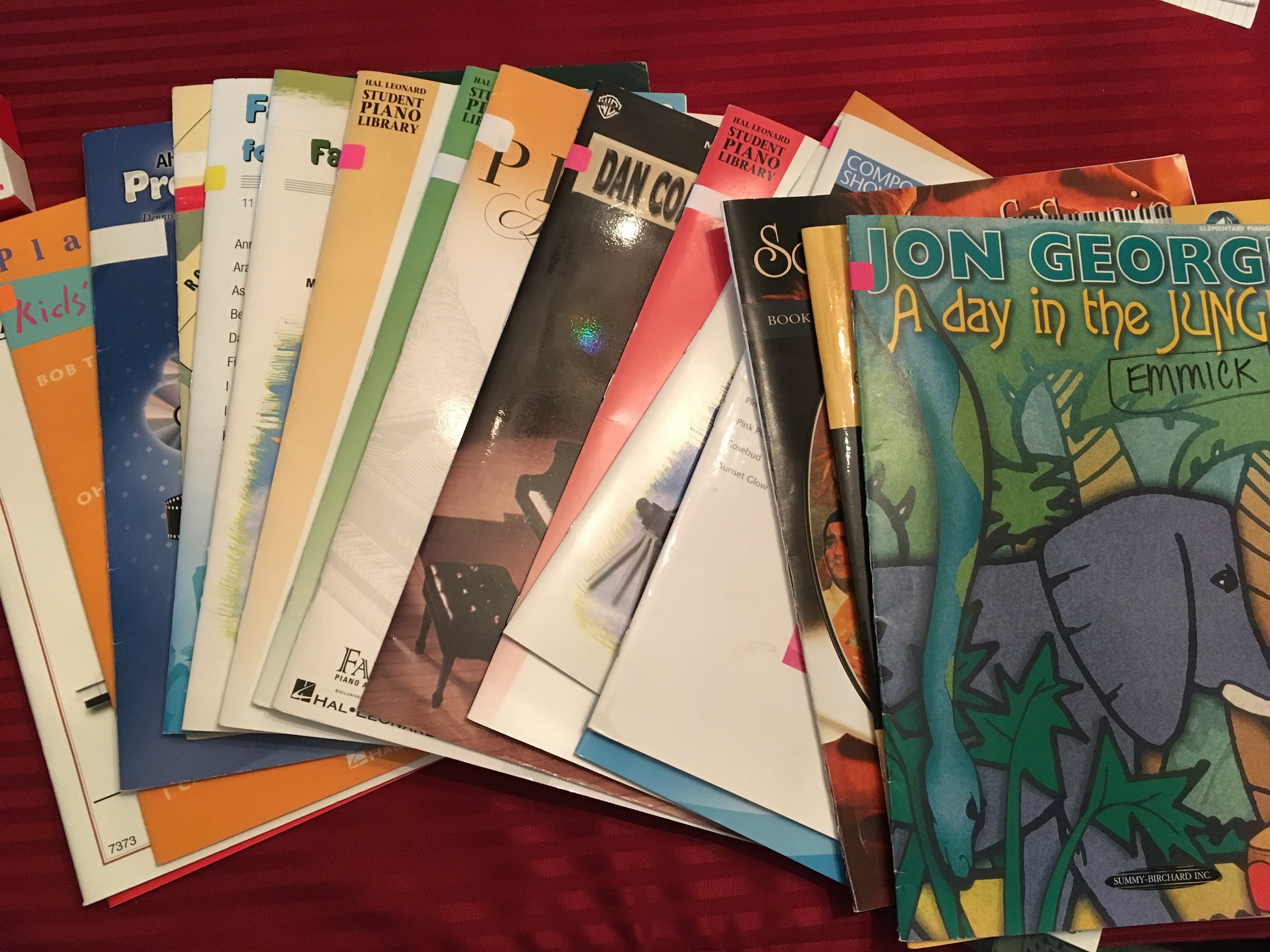 Dallas Piano Lessons Books