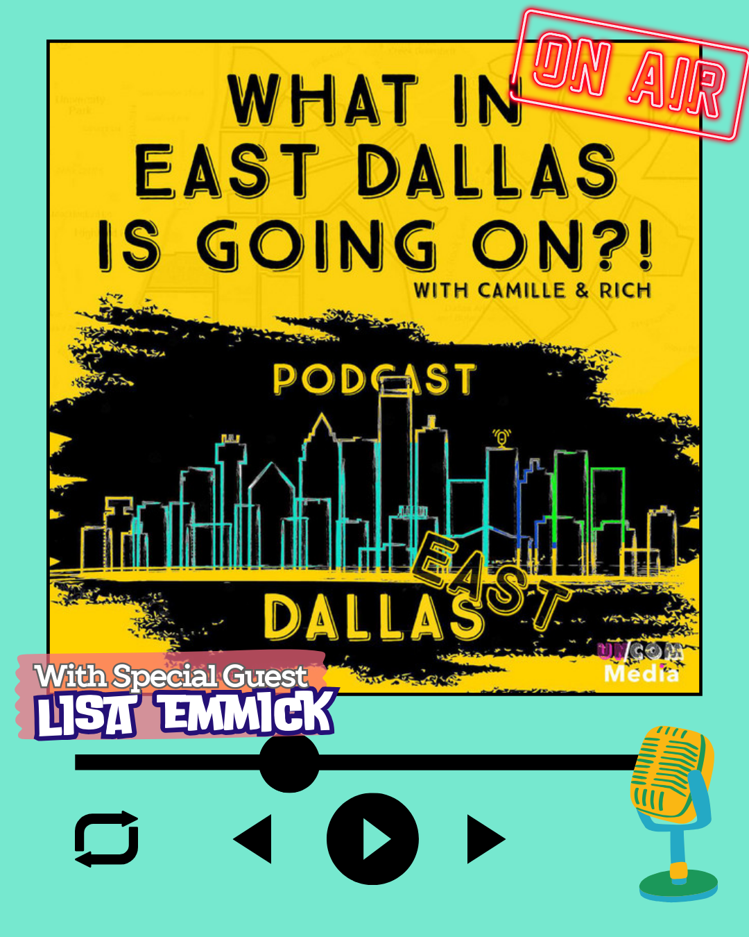 East Dallas Podcast Graphic